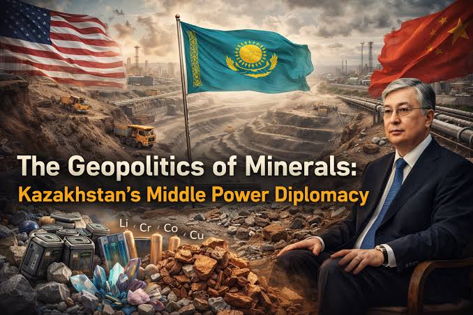 The geopolitics of minerals- Kazakhstan's middle power diplomacy - CDFA  Research Foundation