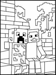Disegni Di Minecraft Da Colorare Colorare Collection