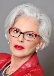 Glasses Frames For Women Hairstyles Gray Hair Ideas For 2019 In 2020 Grey Hair And Glasses Short Hair Styles Silver Grey Hair