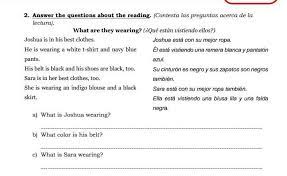 2 Aswer The Questions About The Reading Contesta Las Preguntas Acerca De La Lecturaa What Is Brainly Lat