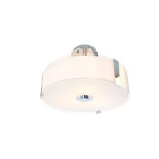 Because they are mounted as close to the ceiling as possible, they don't take up any more space than necessary in the room. Levico Lighting Capri 3 Light Chrome 16 In X 16 In X 13 In Semi Flush Mount Lv B3816s Ch Rona