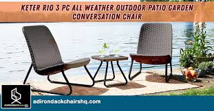 Keter rio resin wicker patio furniture set. Adirondack Chairs Hq On Twitter Keter Rio 3 Pc All Weather Outdoor Patio Garden Conversation Chair Adirondackchairshq Adirondack Bestpatiochair Patiochair Outdoor Bestadirondackchair Outdoorfurniture Patio Patiofurniture Backyarddesign