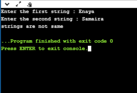 He found apple at $1.49… inte. C Program To Compare The Two Strings Javatpoint