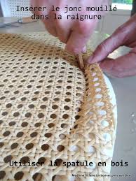 Tutoriel Refaire Le Cannage D Une Chaise Madame Fit Faire Cannage Chaise Cannage Rempaillage Chaise