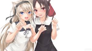 64 love is war vocaloid hd wallpapers and background images. 349300 Kaguya Shinomiya Kaguya Sama Love Is War Kei Shirogane 4k Wallpaper Mocah Hd Wallpapers