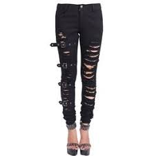Browse the latest, widest selection of women's items from vans. Women S Punk Jeans Rebelsmarket