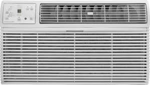 Frigidaire's 10,000 btu, 115v slider/casement room air conditioner is the perfect solution for cooling a room up to 450 square feet. Frigidaire Ffth1022r2 10 000 Btu Built In Room Air Conditioner With Supplemental Heat Ffth1022r2 H H Appliance Center