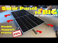 Single axis solar tracker with large panels impossible? Here are YOUR  suggestions.