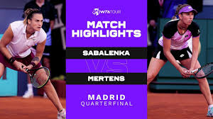 Join facebook to connect with elise mertens and others you may know. Aryna Sabalenka Vs Elise Mertens 2021 Madrid Quarterfinal Wta Match Highlights Youtube