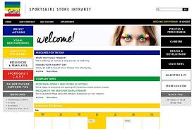 Intranet Dashboard Design Front End Look And Feel For Sportsgirl Dashboard Design Custom Development