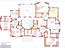 9 Bedroom Potomac Md Mansion Upper Level Floor Plan 12025 Evening Ride Dr Projeto Arquitetura Arquitetura Ideias