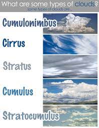 Classical Conversations Cycle 1 Week 23 Science Types Of Clouds Weather Science Clouds Science And Nature