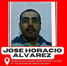 Familiares del prófugo José Horacio Álvarez se manifestaron preocupados por  su paradero A más de una semana de haberse quitado la tobillera electrónica  y darse a la fuga, José Horacio Álvarez continúa