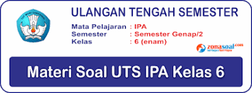 Maybe you would like to learn more about one of these? Materi Soal Uts Ipa Kelas 6 Semester 2 Genap Terbaru Lengkap Kunci Jawaban