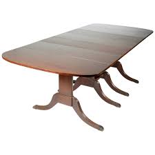 Duncan Phyfe Style Drop Leaf Extension Table Wood Dining Room Table Extension Dining Table Dining Room Table