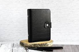 Leather Planner Binder 2021 6 Rings Planner Personal Size Etsy In 2020 Leather Planner Planner Binder Planner