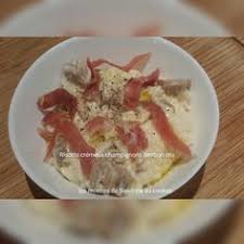 Risotto Cremeux Aux Champignons Et Jambon Cru Au Cookeo