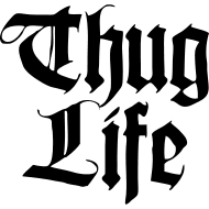 Image result for kacamata thug life