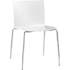 Slim White Chair White Chair Modern Table And Chairs White Dining Room Chairs
