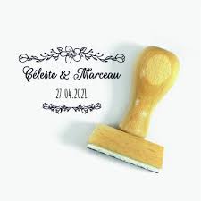 Très tendance, le mariage champêtre est devenu un must. Tampon Mariage Champetre A Personnaliser Tamporelle Tampons Francais
