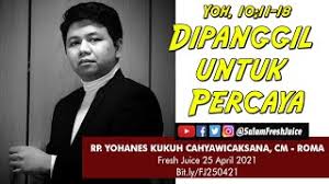Bco, adalah daftar bacaan untuk ofisi/ibadat bacaan untuk para biarawan. Renungan Harian Katolik Minggu 25 April 2021 Menjadi Pastor Bonus Gambala Yang Baik Pos Kupang