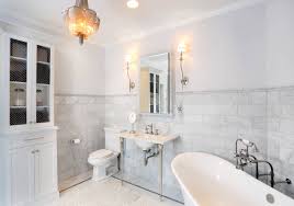 We are a general contractor that provides upscale construction, remodeling and design services for residential and commercial projects. Parisian Inspired Master Bathroom Design Traditional Bathroom Chicago By Normandy Remodeling Houzz