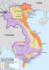 Karte des indochinakriegs 1973 und 1975. Vietnamkrieg Wikipedia