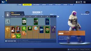 Fortnite Season 7 Battle Pass Rewards Fortnite Wiki Guide