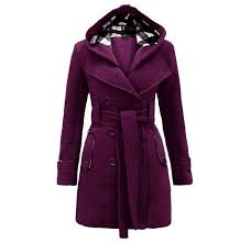 15% off marked items, plus free standard shipping with code freeship. Double Breasted Long With Belt Hooded Coat With Plus Size Women Overcoat Belted Coat Long Peacoat