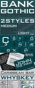 Bank Gothic Font Family Gothic Fonts Bank Gothic Font Font Family
