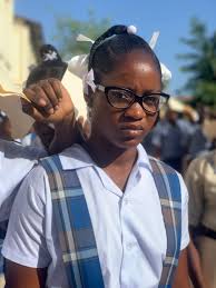 9th graders taking national exams this week in northern Haiti