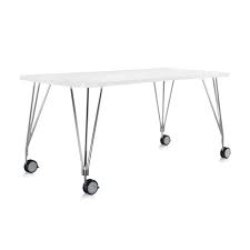 Schreibtisch auf rollen finebuy computertisch david rollbar buche 90 x 71 x 50 cm drehbarer lifetime schreibtisch für kleine kinderzimmer möbel aus europaletten basteln caddy in ahorn dekor/silber auf rollen | das zweite büro endlich ist er da. Kartell Schreibtisch Auf Rollen 160cm Max Zinkweiss 45112m Hier Online Bestellen Im Aoshop De Online Kaufen