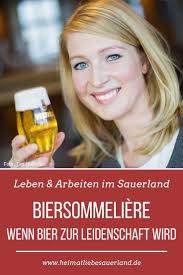 Was Macht Eigentlich Ein Biersommelier Wir Haben Einen Blick Hinter Die Kulissen Einer Biersommeliere Im Sauerland Geworf Sauerland Pils Bier Bierverkostung