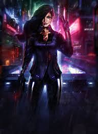 Lucy L M S Khyzyl Saleem Cyberpunk Girl Sci Fi Sci Fi Concept Art