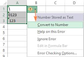 Excel Convert Text To Number With Formula And Other Ways