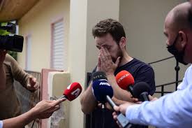 Husband admits killing wife after previously blaming robbers, greek police say heart radio22:45. Babis Anagnostopoulos Hugged Caroline Crouch S Mum At Memorial Drowned Pet Dog Wept On Tv To Cover His Tracks
