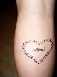 Another Couple Tattoo Idea Very Original Marriage Tattoos Matching Couple Tattoos Husband Tattoo