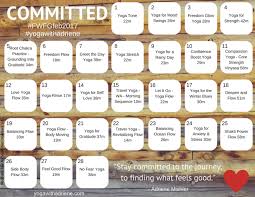 Click Here To Download A Pdf Of The Calendar Yoga With Adriene Yoga Themes Yoga For Toning