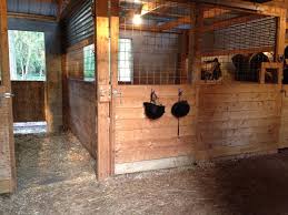 The most efficient means of containing livestock without a gate. Diy Stalls With Cattle Guard Instead Of Bars On Top Barn Hacks Horse Barns Dream Barn