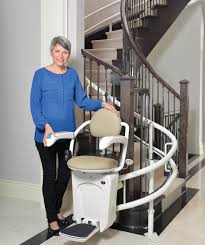 Stair lift weight limits are set for safe performance levels, but they also indicate other important factors such as arm width and rail strength. Stairfriend Stairlift For Curves Or Intermittent Landings