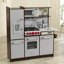 This kitchen playset is light in weight, and your kids can serve their dishes in it. Kidkraft Uptown Elite Play Kitchen Set Reviews Wayfair