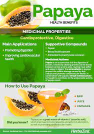 Herbazest Discover The Health Benefits Of Papaya One Of The Most Popular Tropical Fruits It Con Fruit Health Benefits Papaya Health Benefits Lemon Benefits