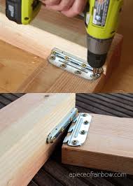 Since there is no bottom to the twin bed frame i made some temporary supports from if you liked this diy daybed with storage drawers and want to build your own you can find plans here. Diy Bed Frame Wood Headboard 1500 Look For 100 A Piece Of Rainbow