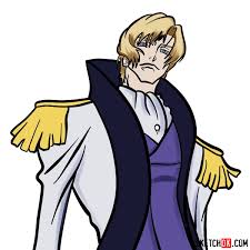 How To Draw Schneizel El Britannia Code Geass Anime Sketchok El primero está apoyado por su ejército. how to draw schneizel el britannia