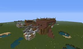 This is my nomadic tribe steampunk steampipe layer, and it is meant to lay pipes to transport steam. Airship Blueprints For Minecraft Houses Castles Towers And More Grabcraft