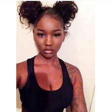 2 Buns Natural Hair Styles Hair Styles Bun Hairstyles