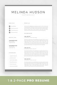 Modern Resume Template For Word Mac Pages Professional 1 Etsy Modern Resume Template Resume Design Template Resume Templates