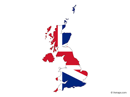 Flag Map Of United Kingdom Free Vector Maps Map Vector Asia Map United Kingdom Map