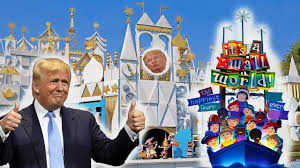 It S A Small Wall World Donald Trump Disneyland Meme Youtube