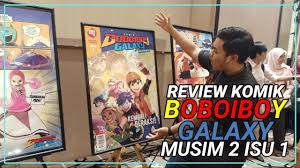 Review Komik Boboiboy Galaxy Musim 2 Isu 1 Unboxing Goodies Monsta The Next Chapter Event Youtube